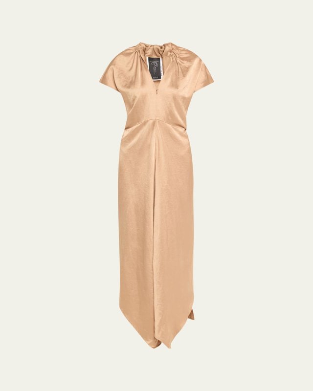 Long Ruched Stella Dress